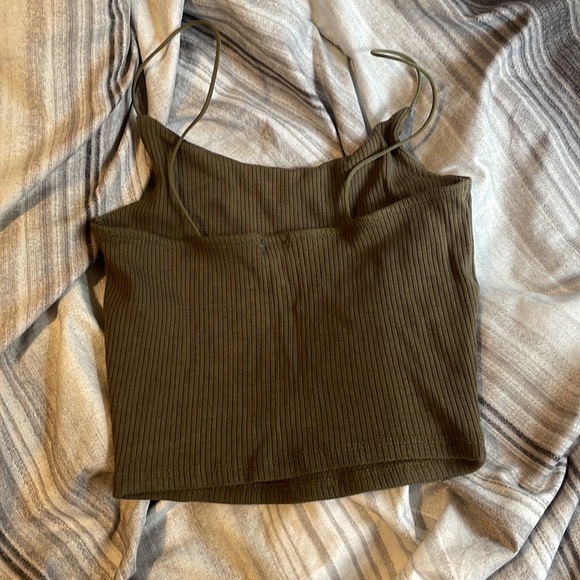 Garage Army Green cami - Picture 2 of 2